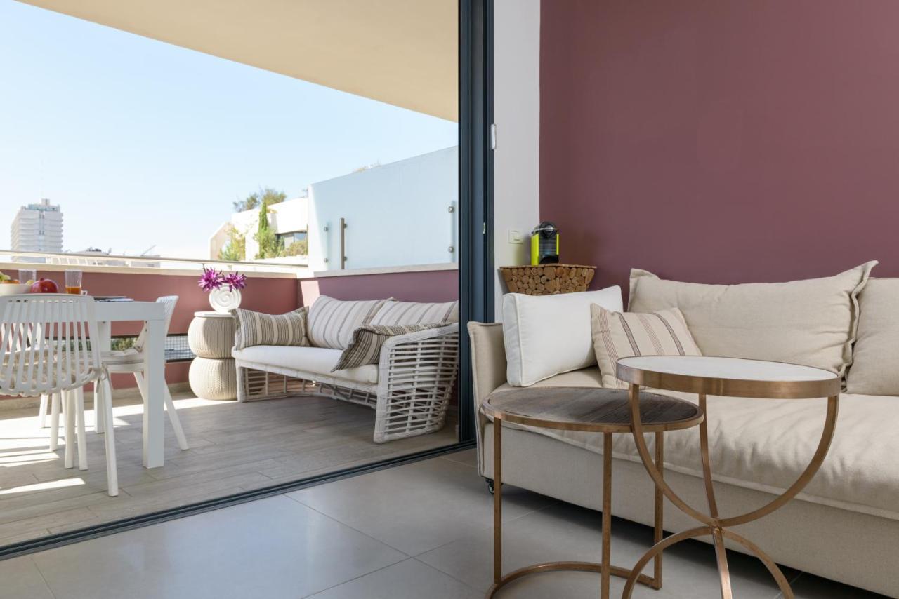 Bright & Modern 2Br With Balcony On Dizzengoff Apartamento Tel Aviv Exterior foto
